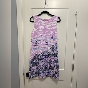 Lilly Pulitzer Lavender and White Dress